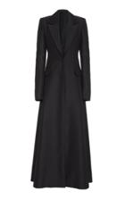 Marina Moscone Wool-silk Coat Dress