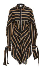 Acler Laila Long Sleeve Asymmetric Dress