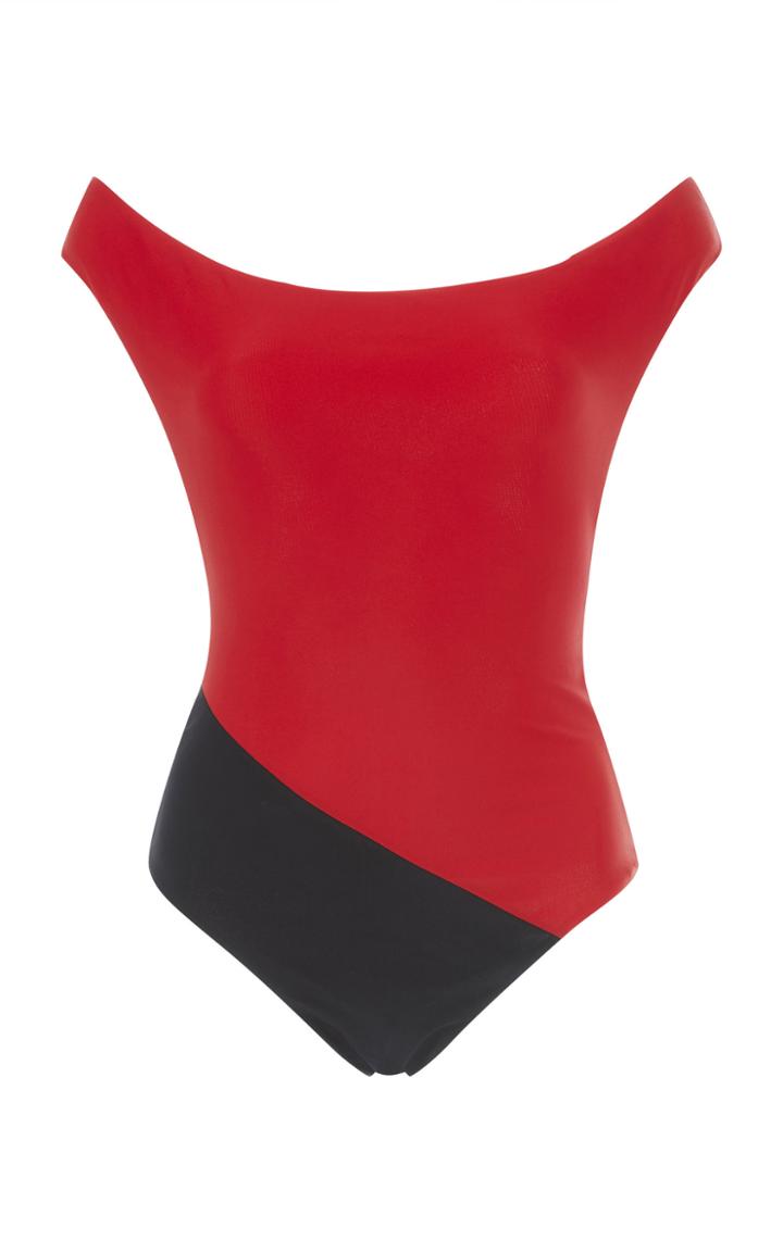 Sbastien Isabella Two-tone Swimsuit