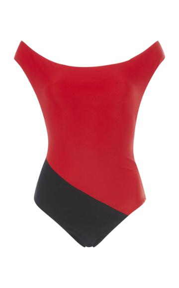 Sbastien Isabella Two-tone Swimsuit