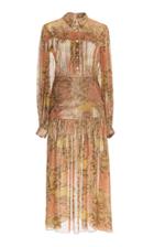 Peter Pilotto Ombre Silk-blend Georgette Dress