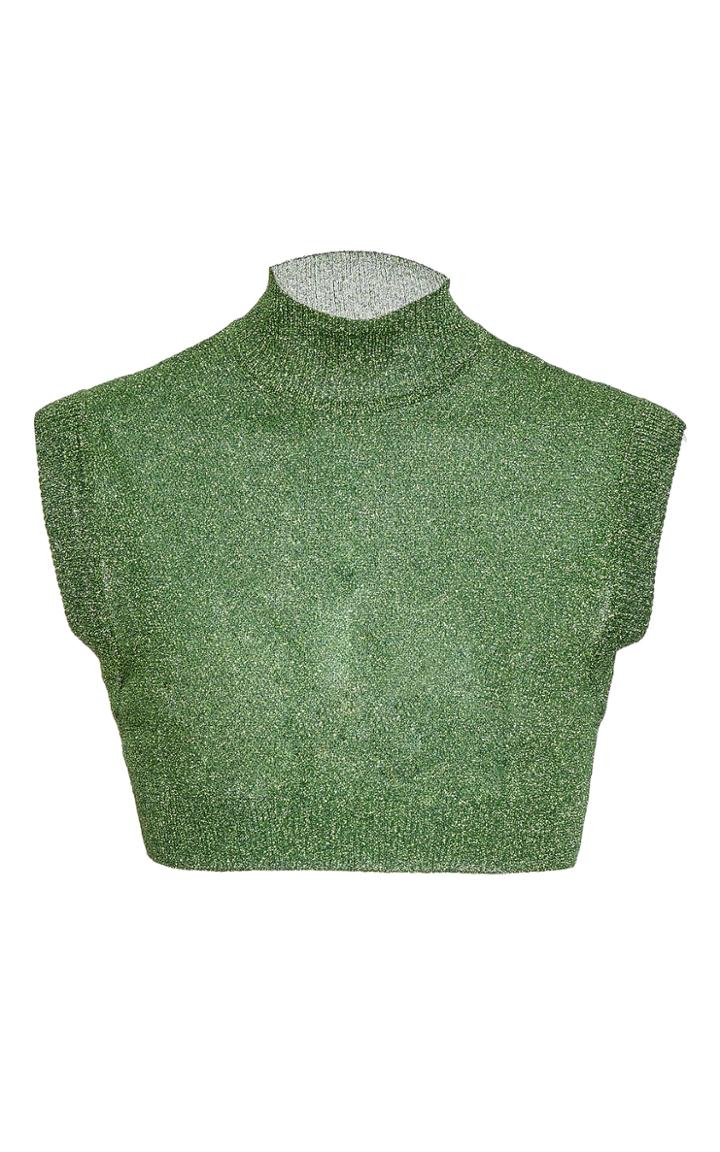 Missoni Cropped Mock Neck Top