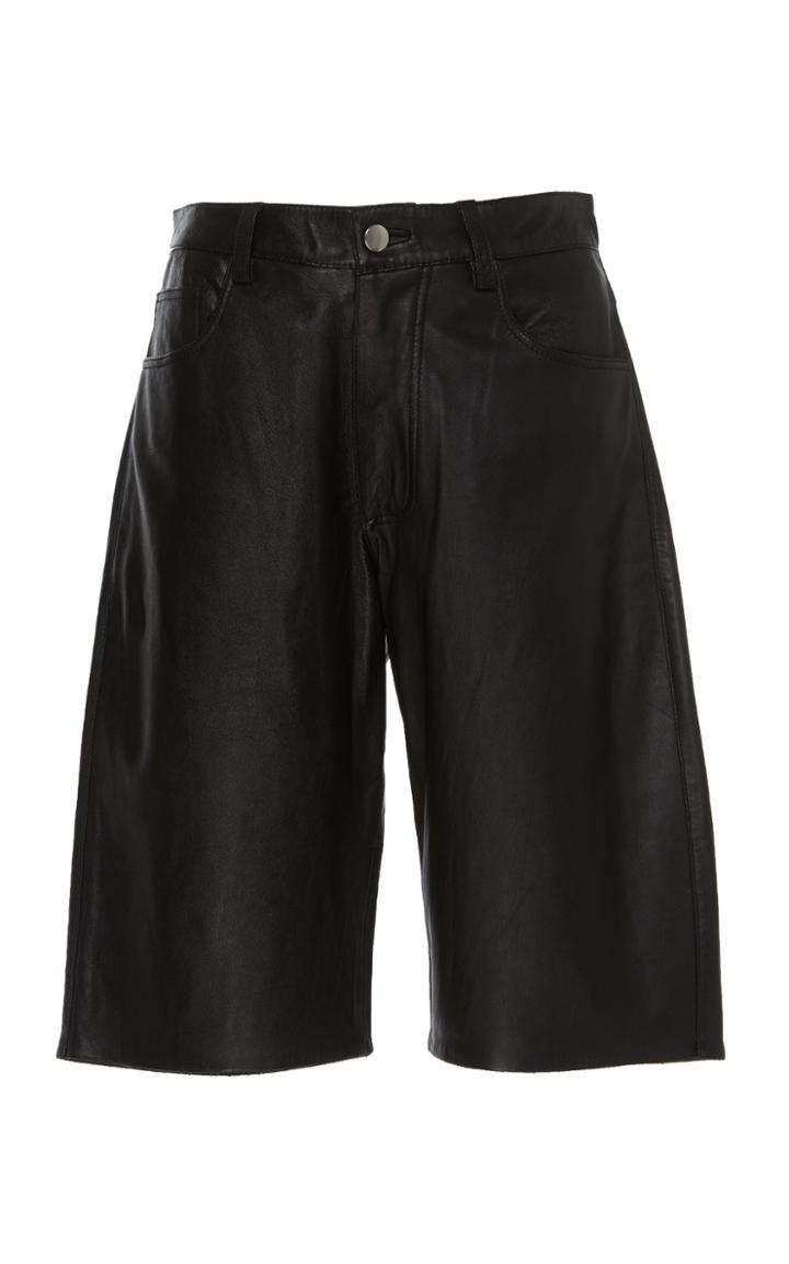 Georgia Alice Margot Leather Shorts