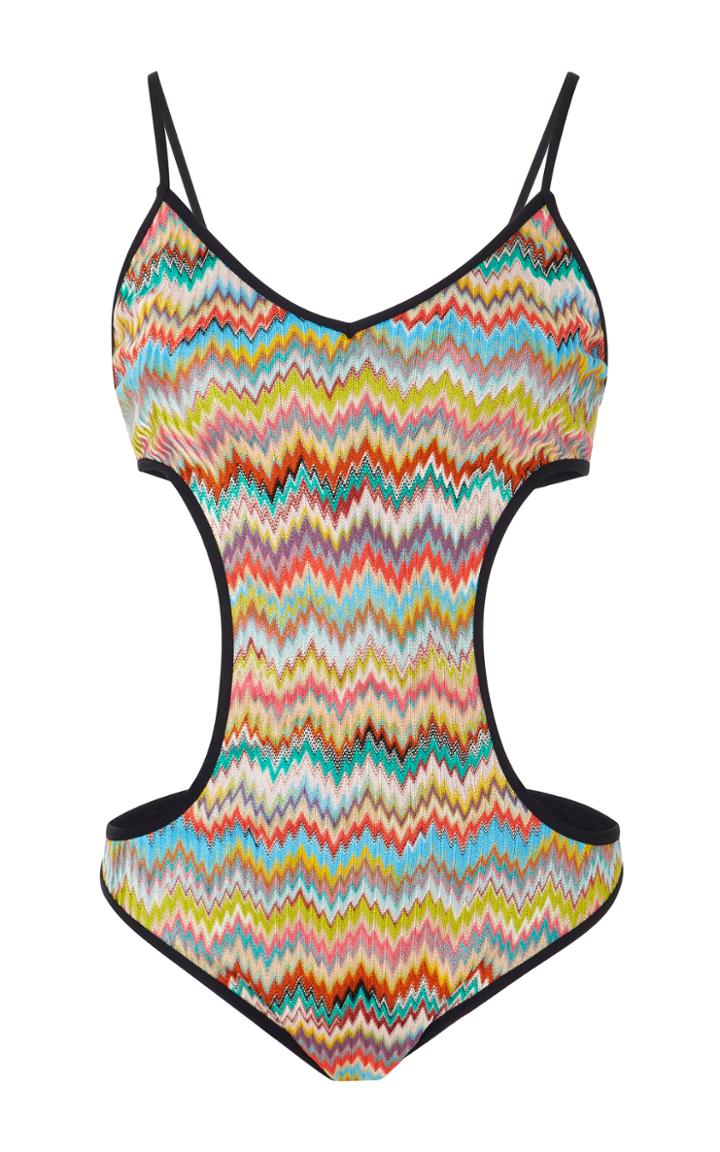 Missoni Mare Cutout One Piece Swimsuit