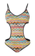 Missoni Mare Cutout One Piece Swimsuit
