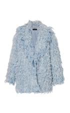 Alanui Fringe Denim Coat