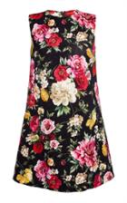 Dolce & Gabbana Rose Print Shift Dress