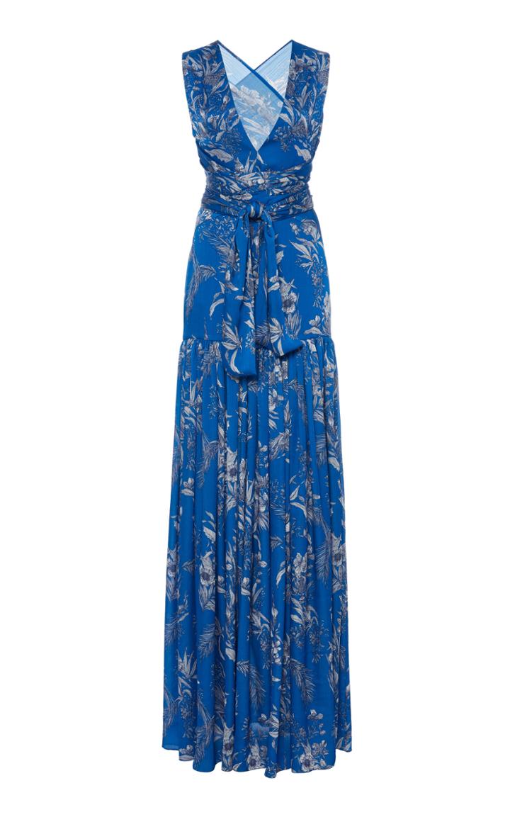 Alexis Belaya Printed Georgette Dress
