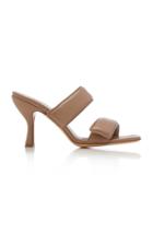 Moda Operandi Gia X Pernille Teisbaek Puffer Leather Sandals Size: 38