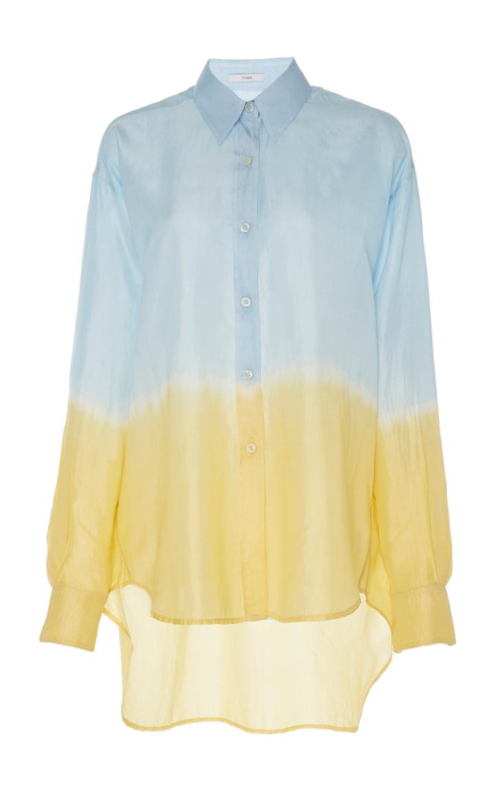 Tome Oversized Silk Tie Dye Shirt