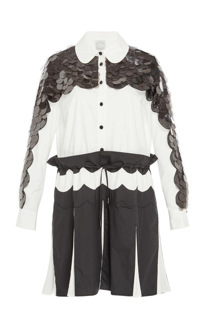 Huishan Zhang Bo Scallop Mini Jumpsuit