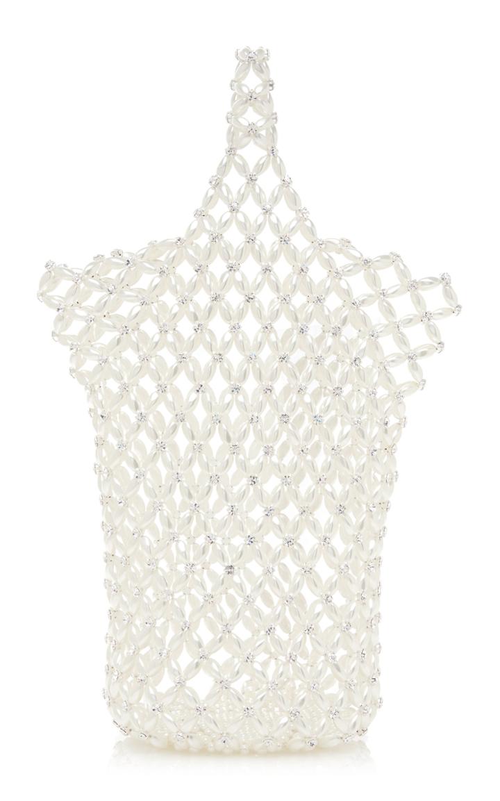 Moda Operandi Simone Rocha Beaded Pearl Shopper Tote