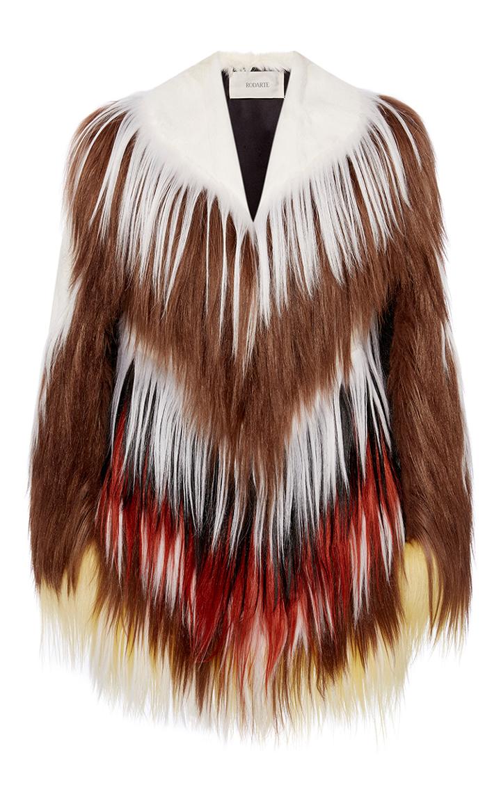 Rodarte Long Haired Goat Jacket