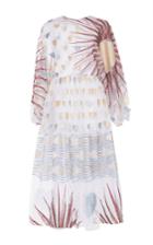 Sandra Mansour Mer Bouillante Lace Embroidered Dress