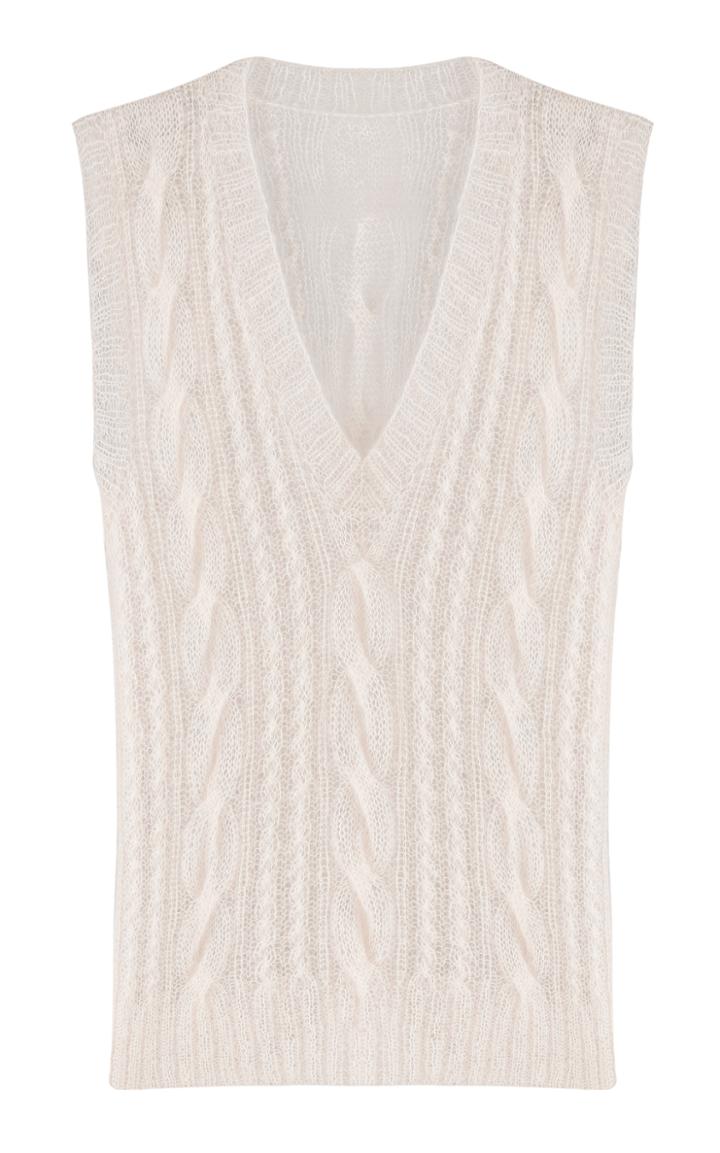 Moda Operandi Anna October Vienne Sheer Knit Top