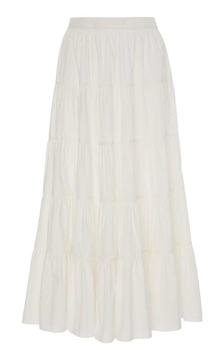 Moda Operandi Ulla Johnson Sylvie Cotton Crisp Midi Skirt Size: 0