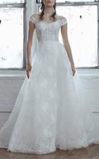 Isabelle Armstrong Cielo Floral Lace Gown