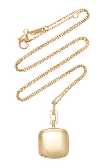 Monica Rich Kosann Viv 18k Gold Necklace
