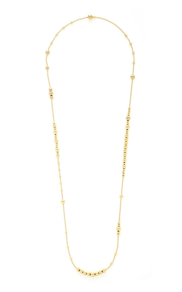 Maria Canale 18k Multi Size Ball Chain Necklace