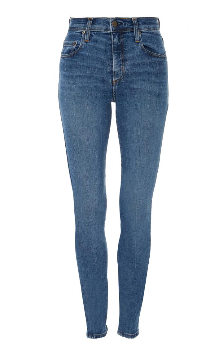 Nobody Denim Cult High-rise Cropped Skinny Jeans