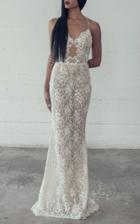 Adam Zohar Jane Open Back Gown