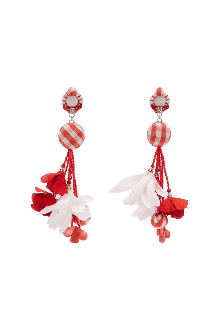 Ranjana Khan Veranda Pearl, Crystal And Beaded Earrings