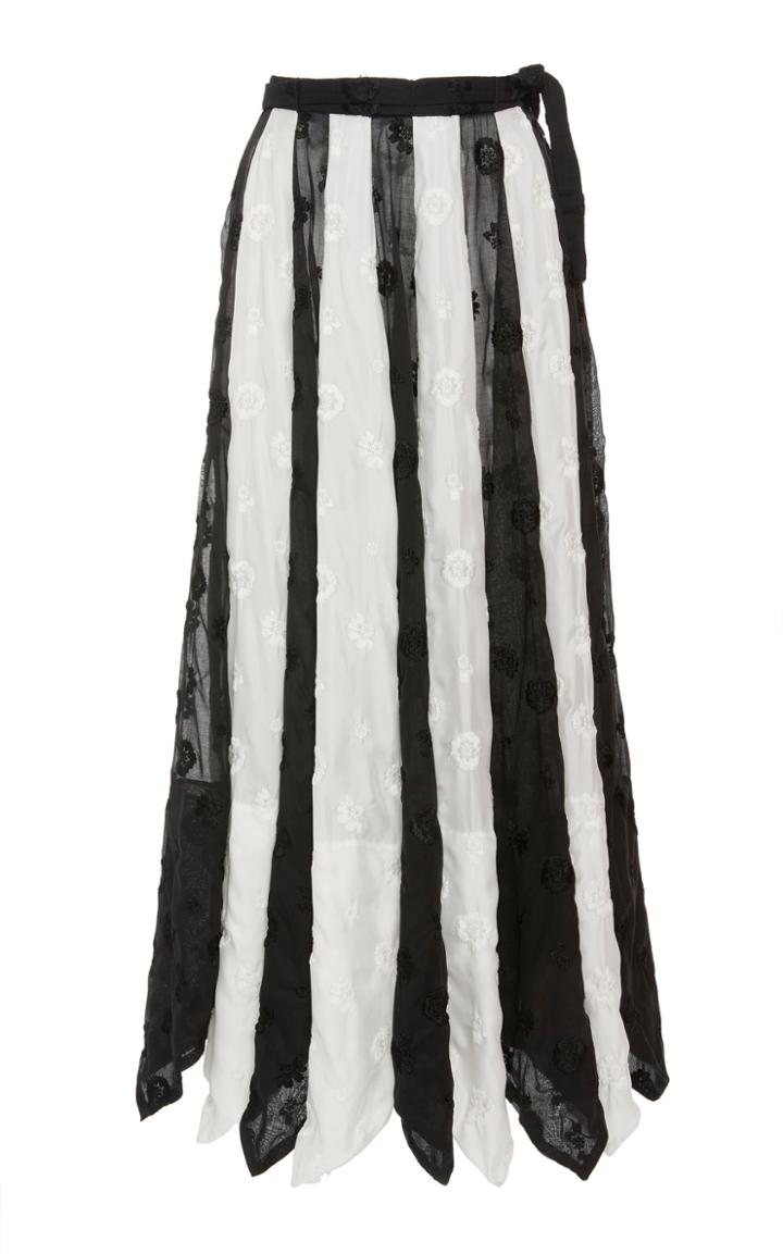 Jonathan Cohen Silk Scarf Skirt
