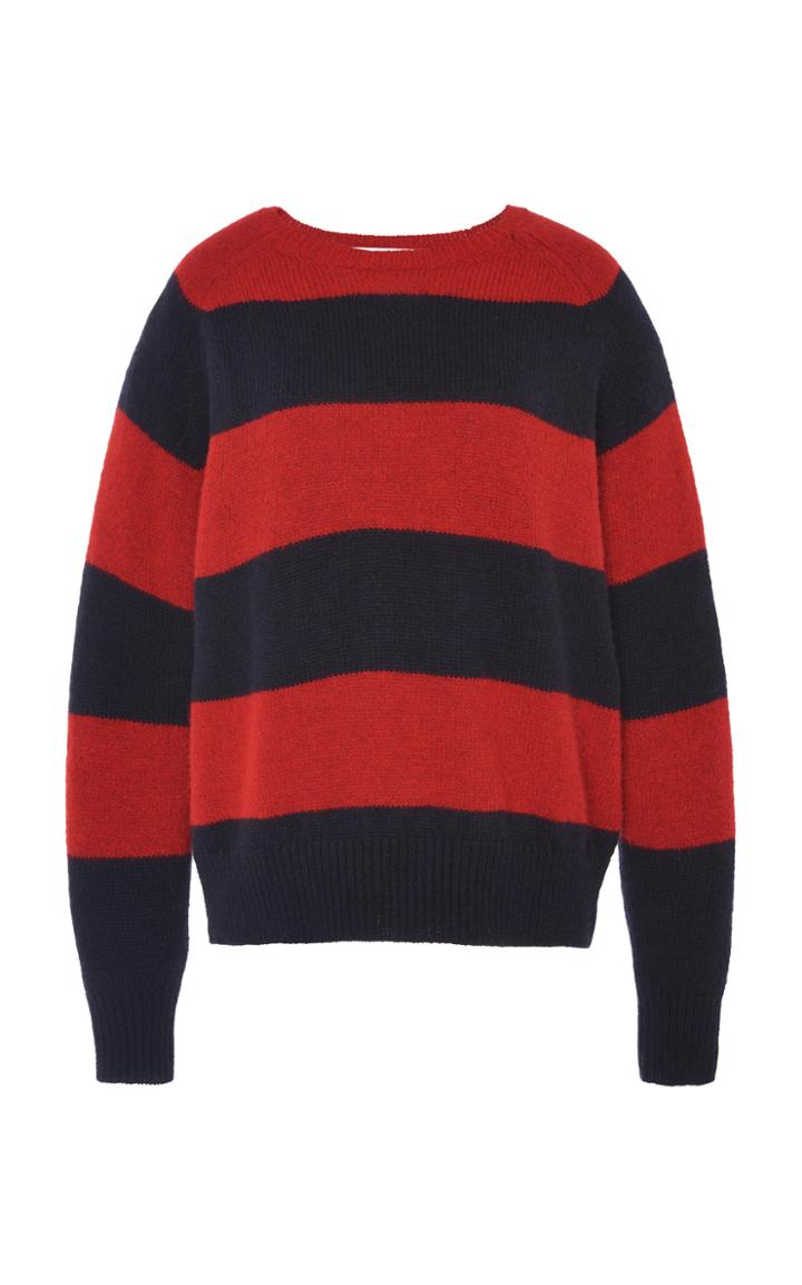 Victoria Victoria Beckham Striped Boxy Sweater