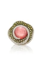 Amrapali 18k Gold And Multi-stone Ring
