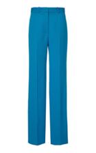 Moda Operandi Victoria Beckham High-waisted Straight-leg Cotton-linen Pants Size: 4