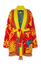 Moda Operandi Alanui Parrot Cashmere-jacquard Cardigan Size: M