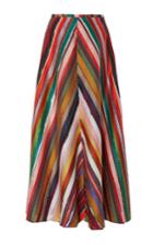 Rosie Assoulin Melted Rainbows A Line Skirt