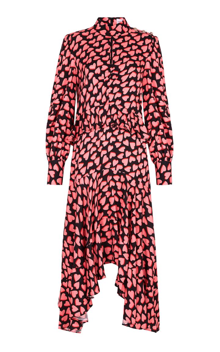 Rebecca Vallance Hotel Beau Long Sleeve Midi Dress