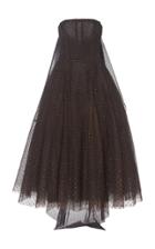 Marc Jacobs Pleated Embellished Tulle Dress