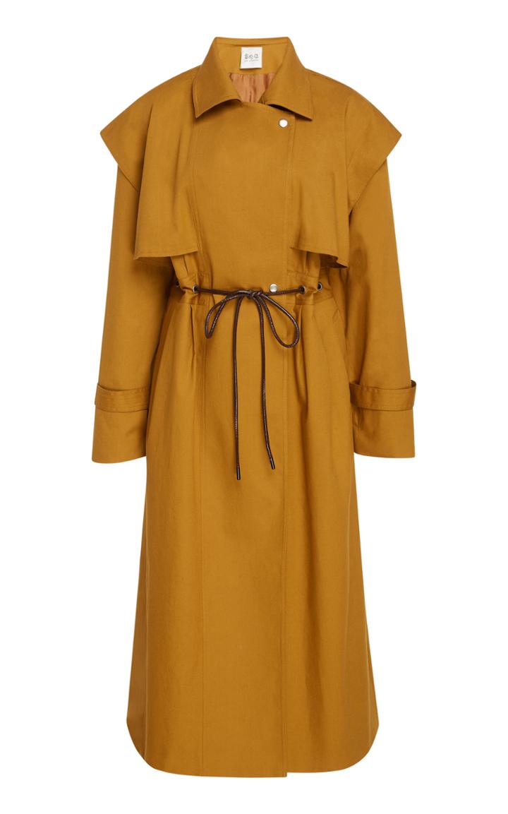 Sea Stevie Cotton Oversized Trench