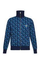 Prada Jacquard Zip-up Jacket