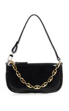 Moda Operandi By Far Mini Rachel Semi Patent Leather Shoulder Bag