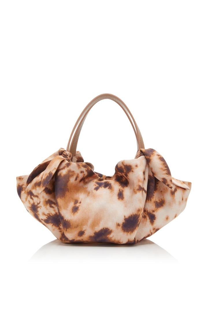 Nanushka Mini Inda Tie-dye Faux Silk Bag