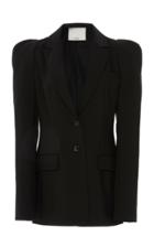 Tibi Tropical Sculpted Wool Blazer