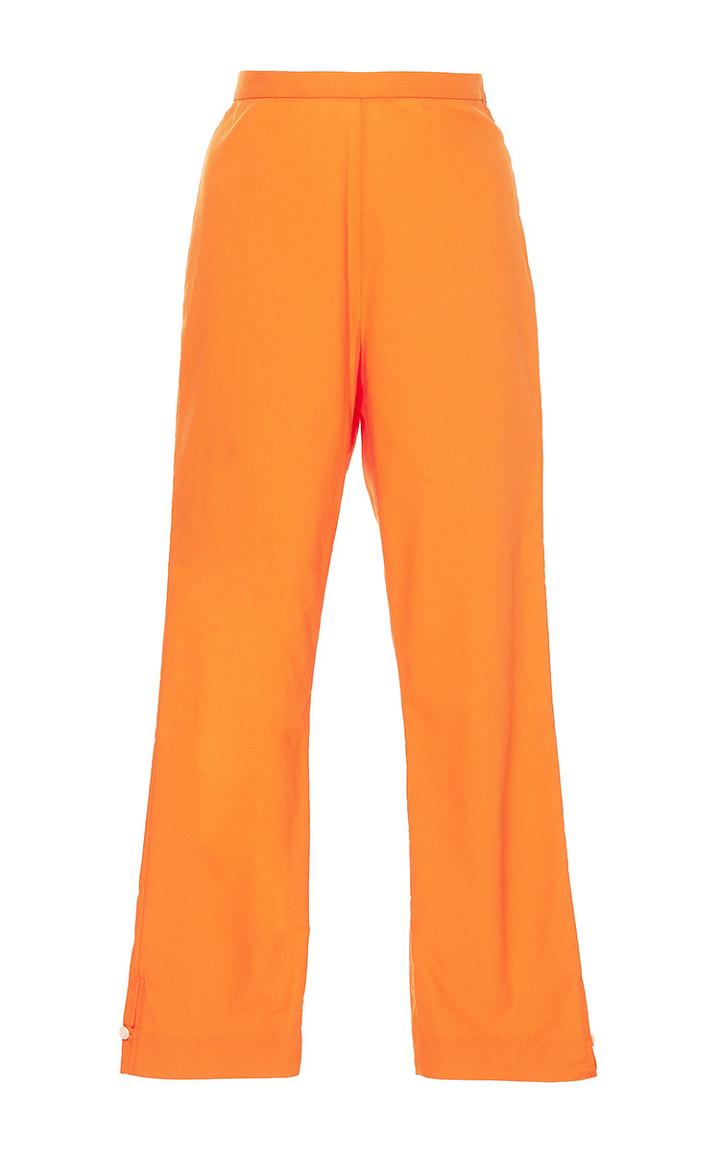 Mds Stripes Cropped Straight Pants