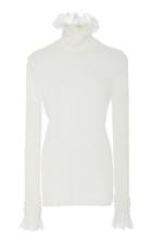 Philosophy Di Lorenzo Serafini Ruffled Knit Top