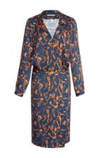 Maison Pre Printed Wrap Dress