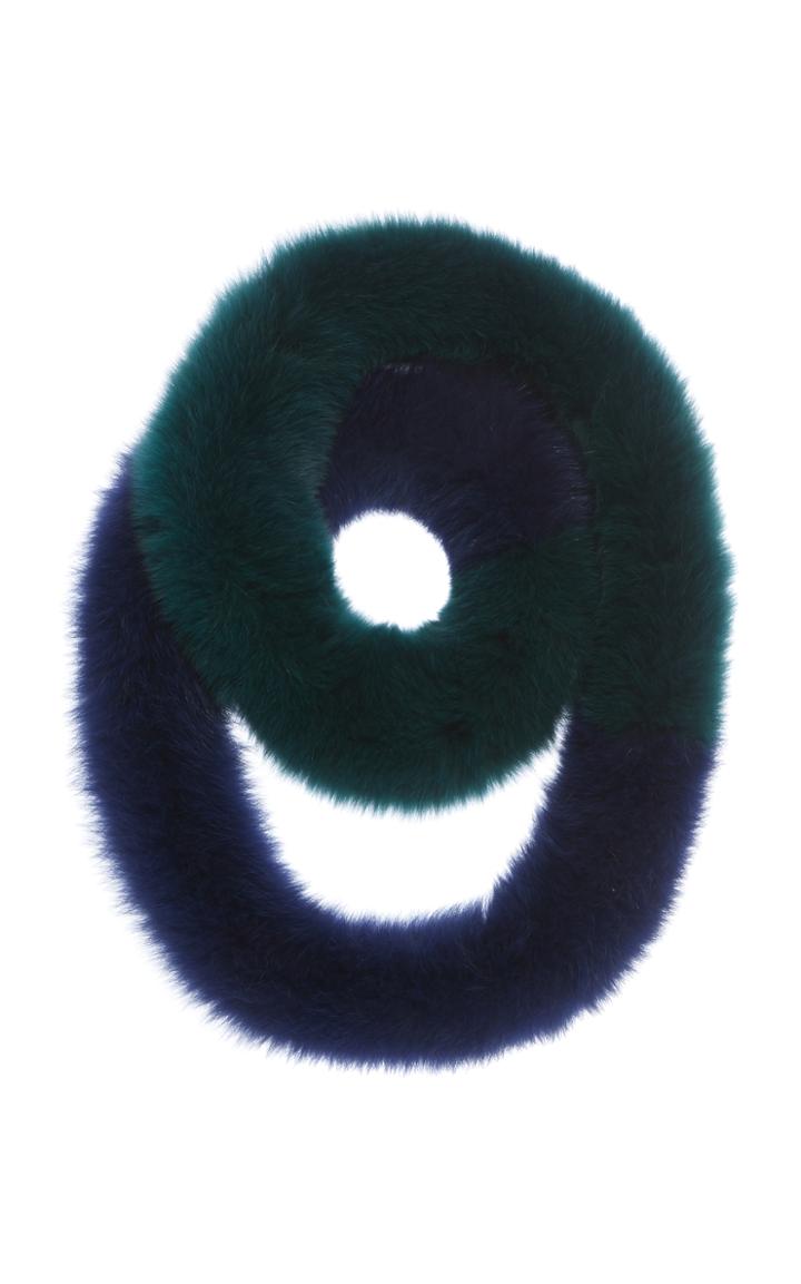 Charlotte Simone Loopy Loo Fur Fox Scarf