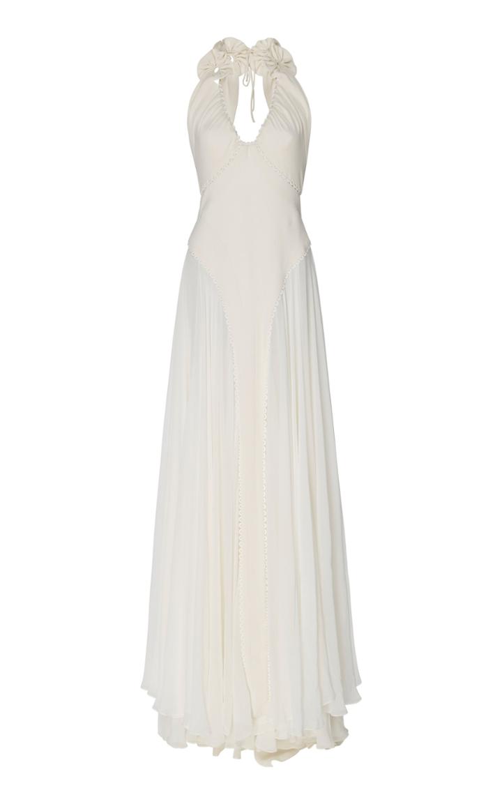 Moda Operandi Zac Posen Silk Maxi Dress Size: 0