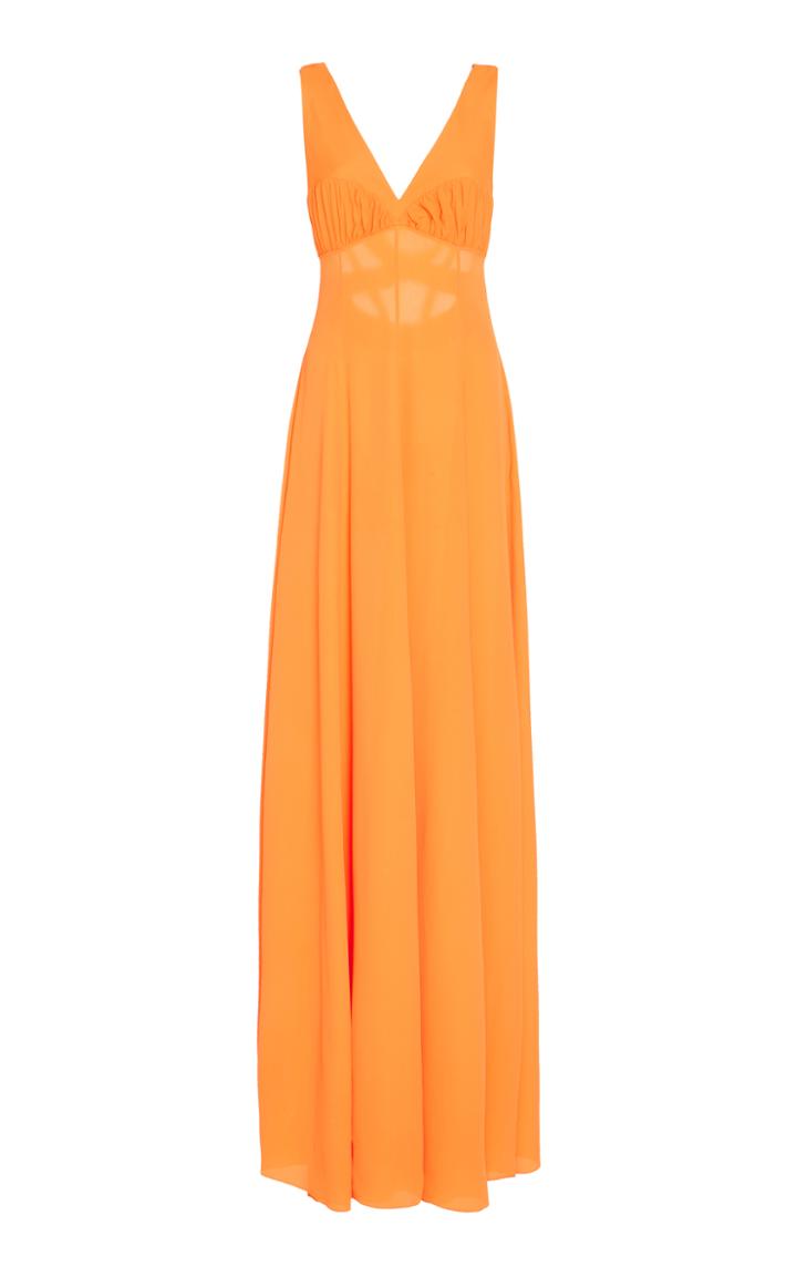 Emilia Wickstead Fanina Crepe Gown