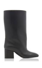 Marni Leather Block Heel Boots