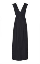 Moda Operandi Albus Lumen V-neck Sleeveless Linen Dress Size: 8