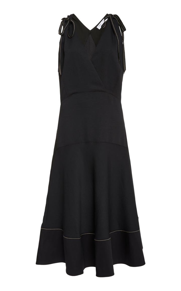 Proenza Schouler White Label Sleeveless Crepe Knee-length Dress