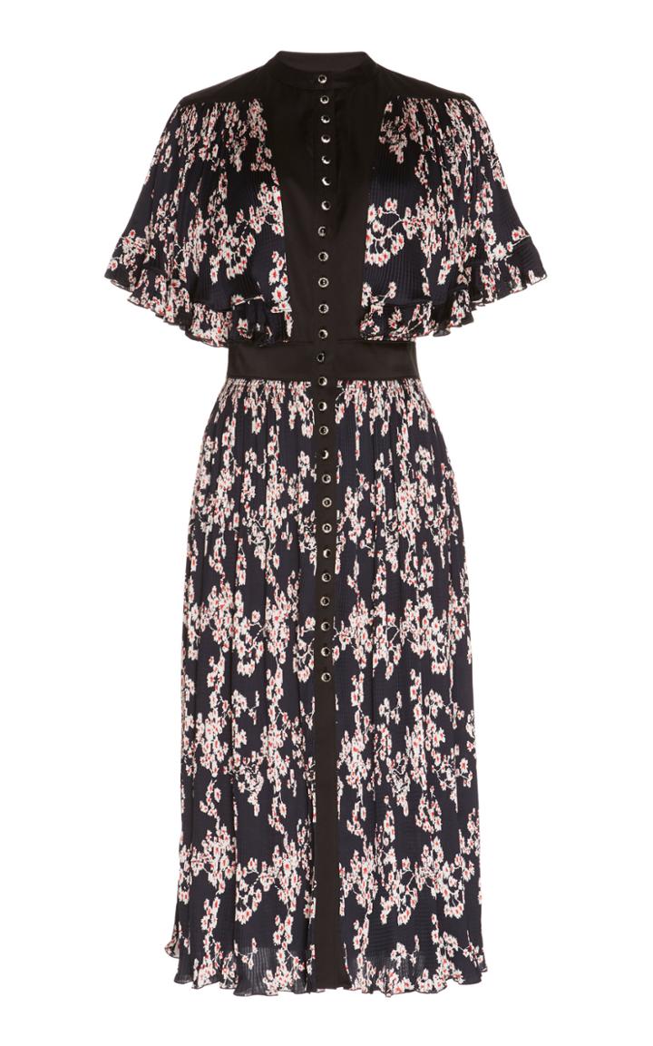 Paco Rabanne Printed Button Down Dress