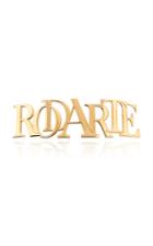 Moda Operandi Rodarte Logo-embellished Brass Hair Clip